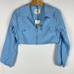 BDG Ellie Shrunken Cropped Utility Jacket